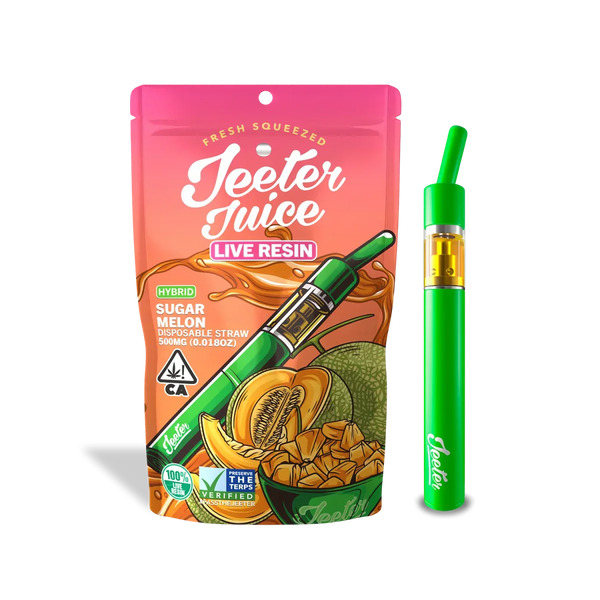 Caneta THC Jeeter Juice Sugar Melon | Híbrido | 92%